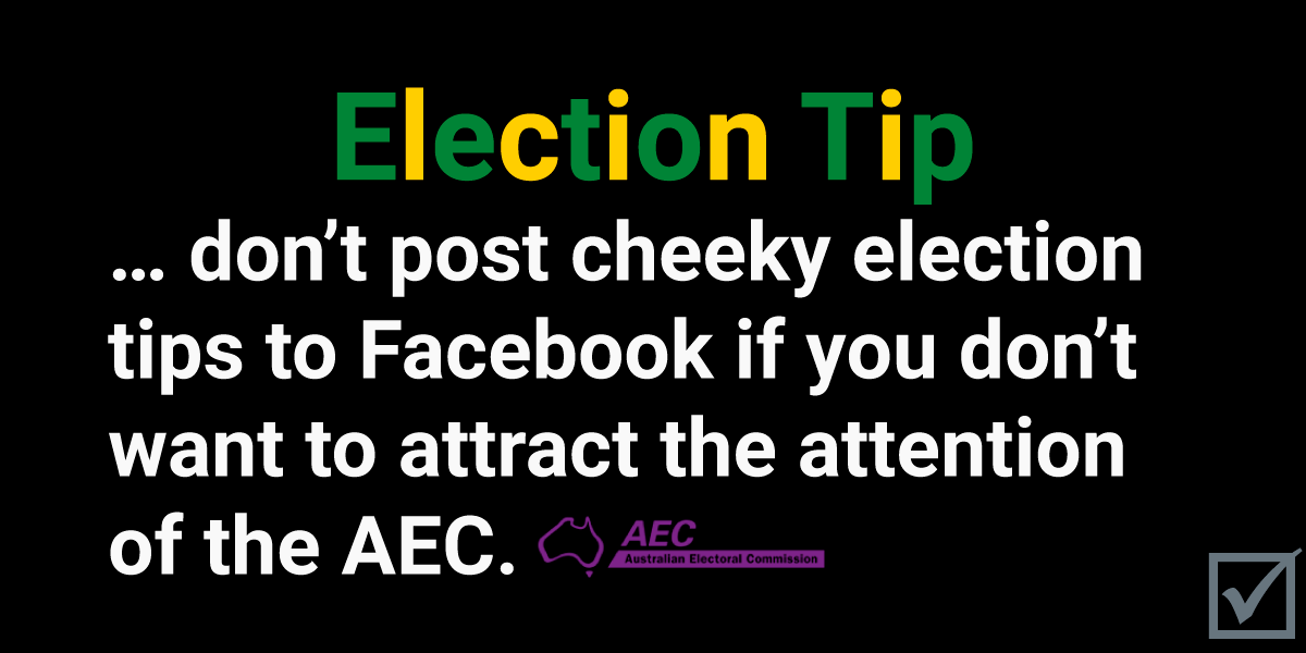 Election Tip