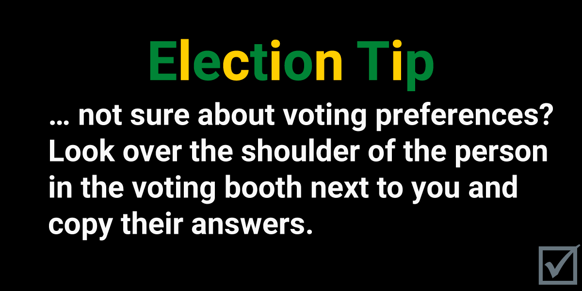 Election Tip