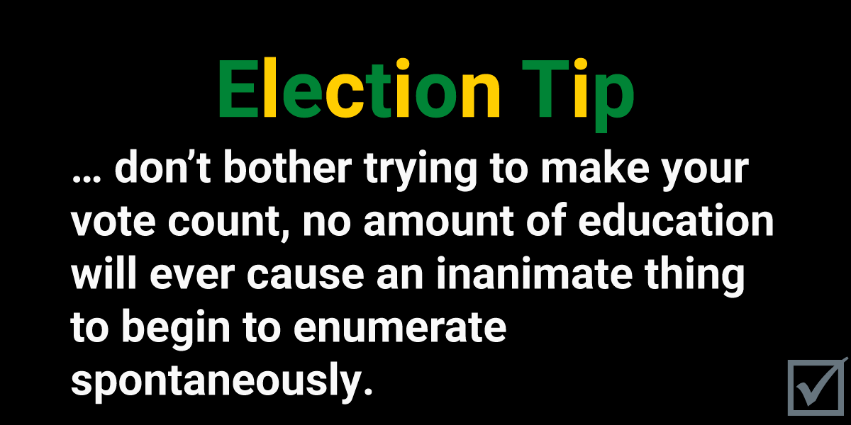 Election Tip
