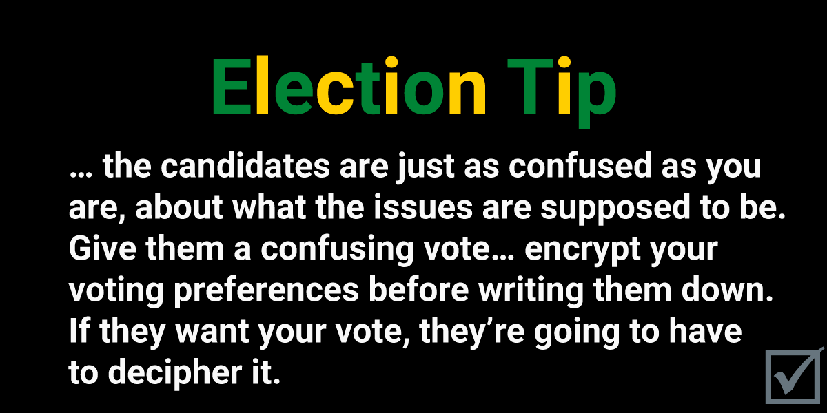 Election Tip