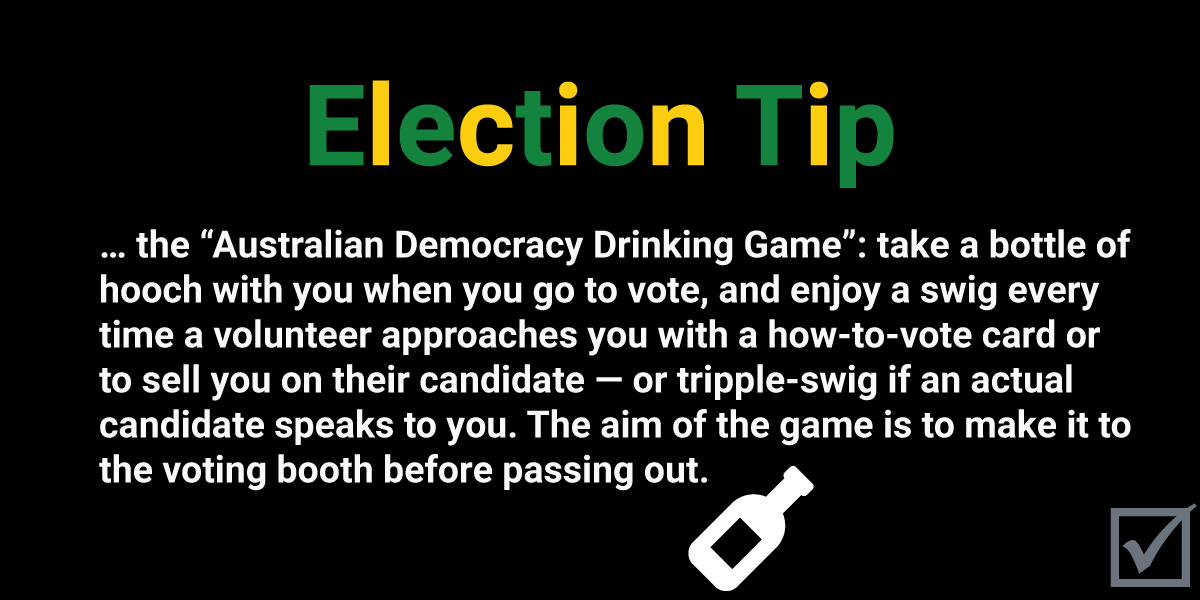 Election Tip