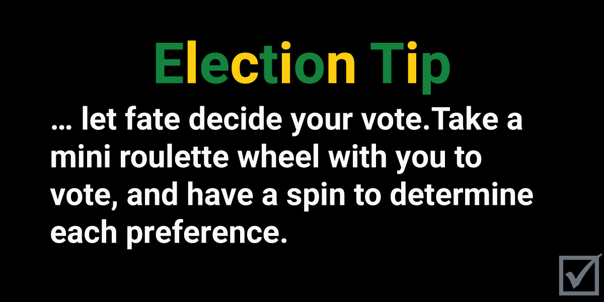 Election Tip