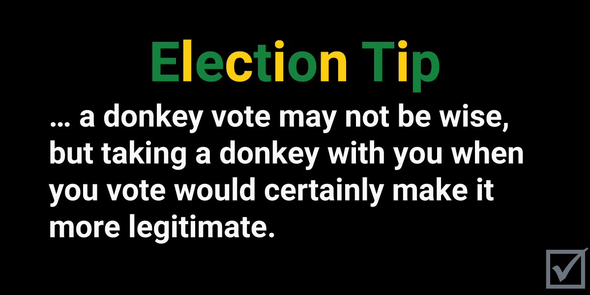 Election Tip